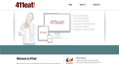 Desktop Screenshot of 411eat.com